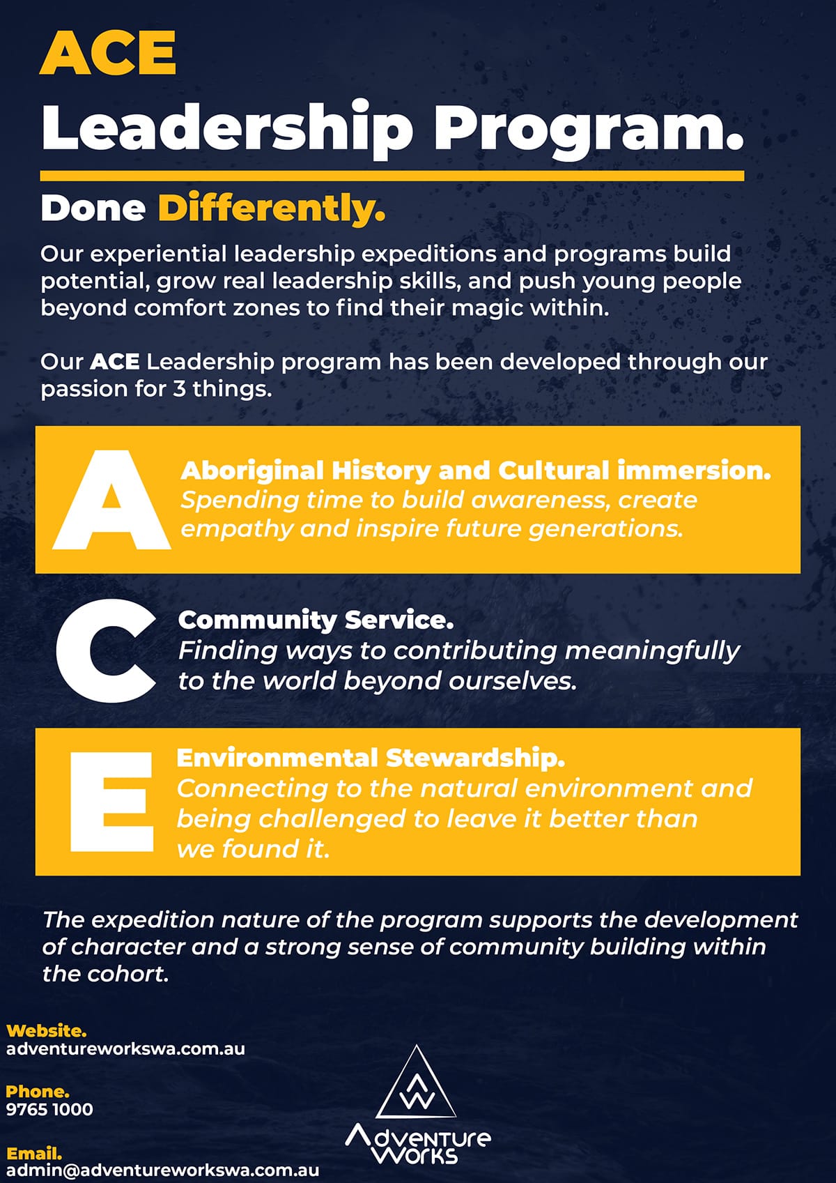 ACE Leadership Adventure Works WA, Kimberley, South West and Perth. #kimberley #leadership #adventure ACE Leadership Adventure Works WA, Kimberley, South West and Perth. #kimberley #leadership #adventure